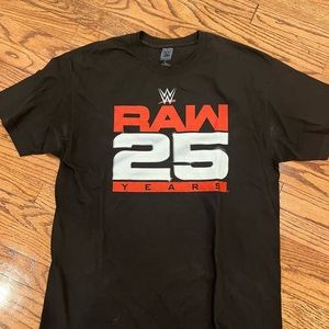 Wwe raw wrestling raw 25 shirt rare L